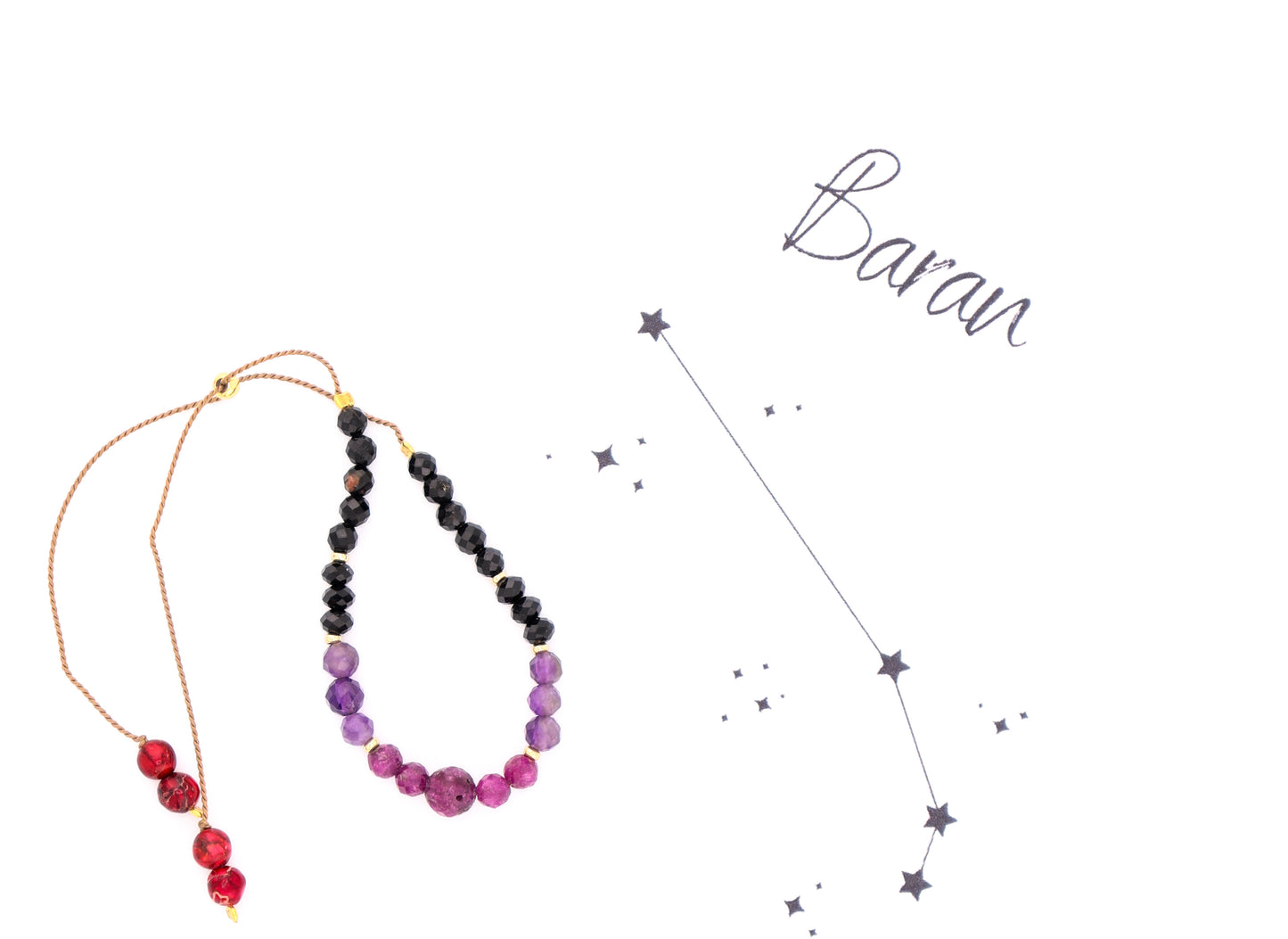 BARAN - Bransoletka zodiakalna