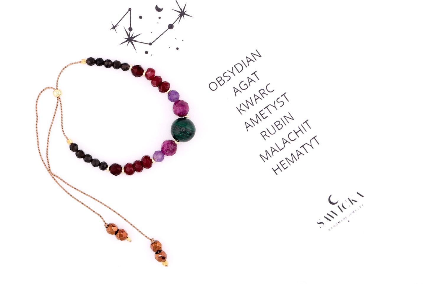 SKORPION - bransoletka zodiakalna