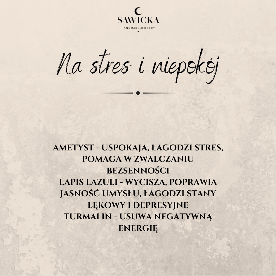Na stres i niepokój - bransoletka na jedwabnym sznurku