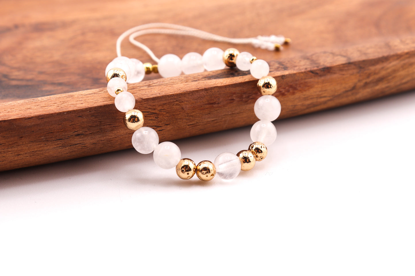 KRYSZTAŁ GÓRSKI - bransoletka urodzeniowa dla KWIETNIA