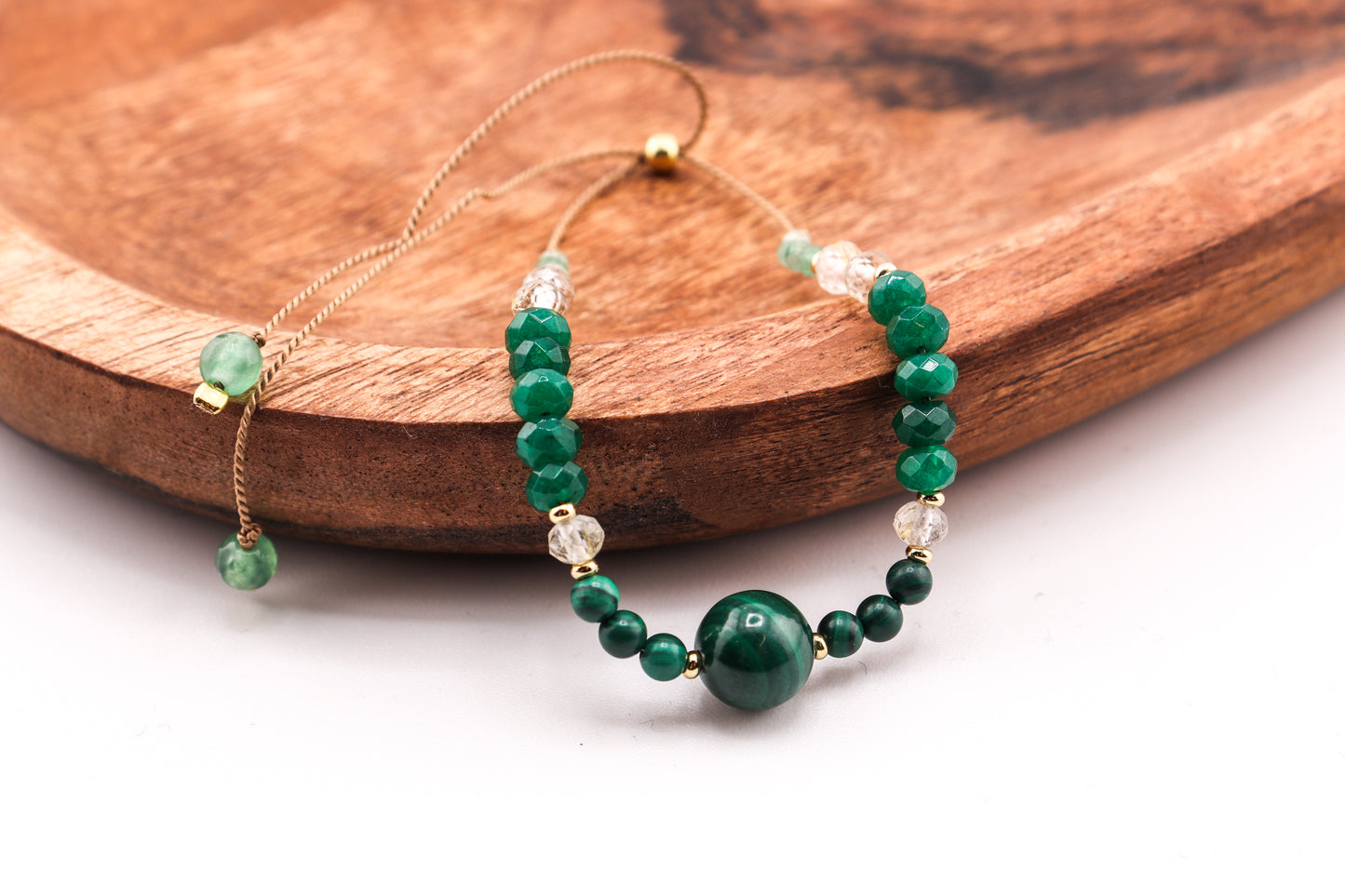 TALIZMAN OBFITOŚCI - BRANSOLETKA Z KAMIENI NATURALNYCH