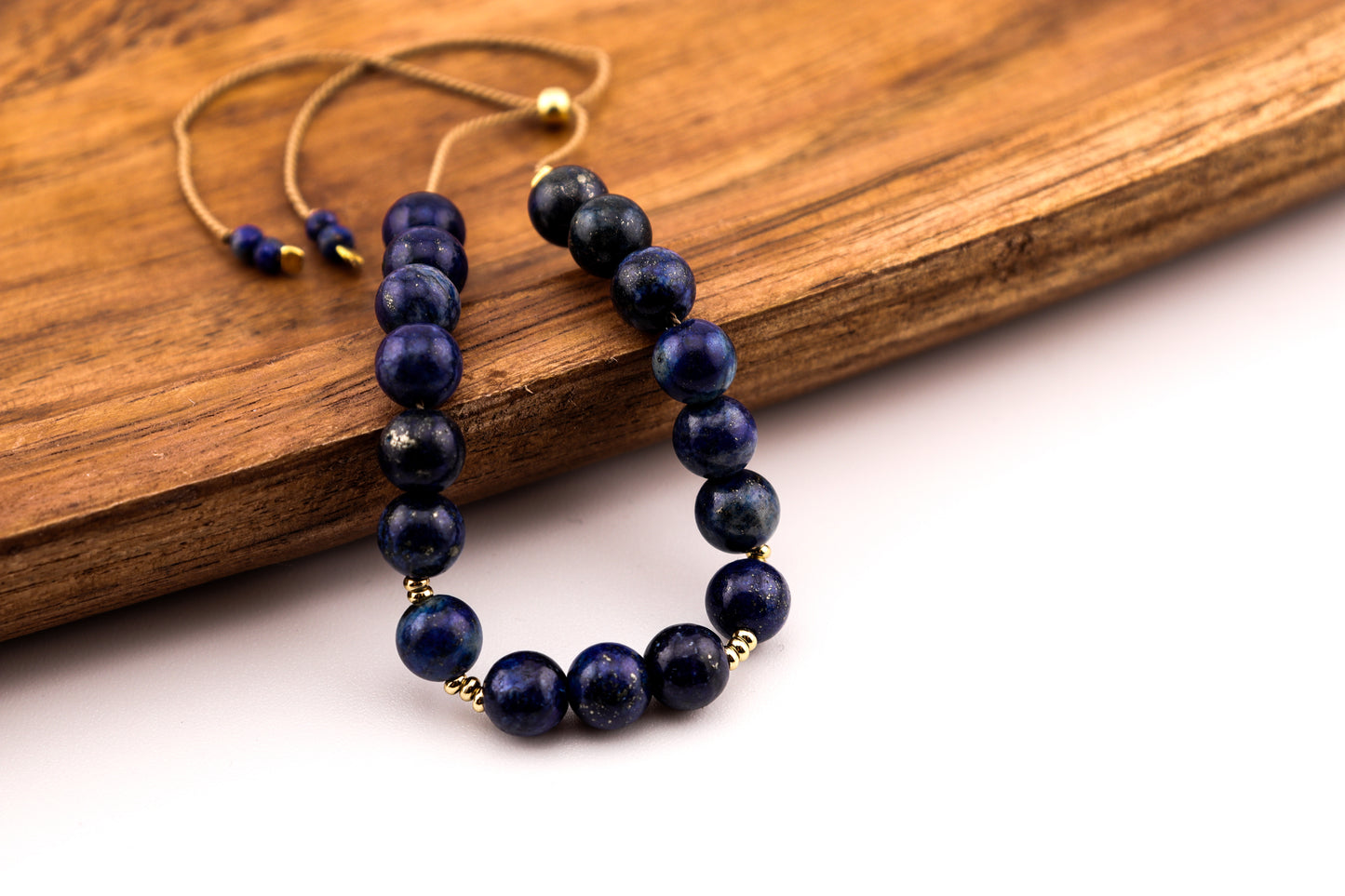 LAPIS LAZULI - BRANSOLETKA Z KAMIENI NATURALNYCH