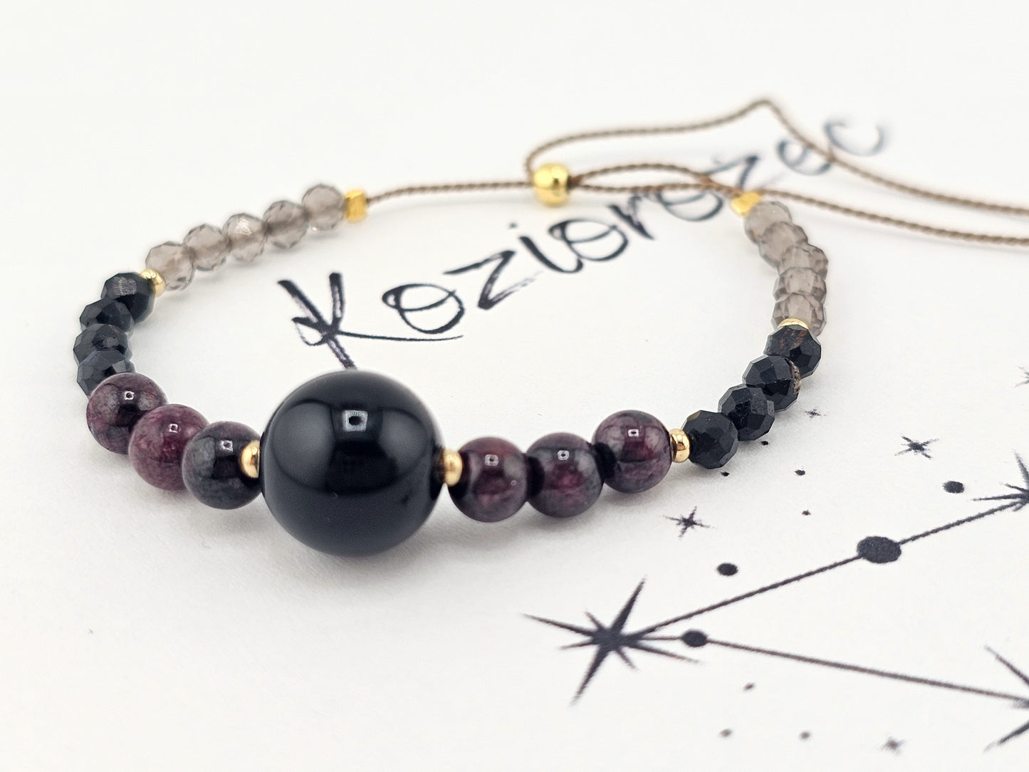 KOZIOROŻEC  - bransoletka zodiakalna