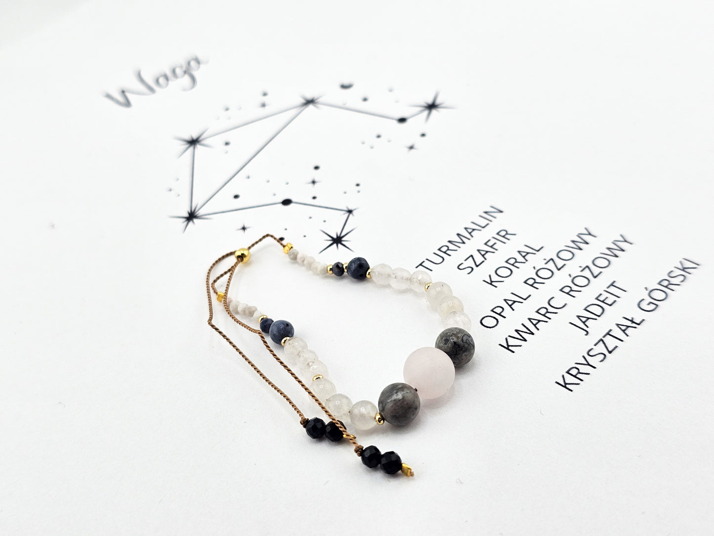 WAGA - bransoletka zodiakalna