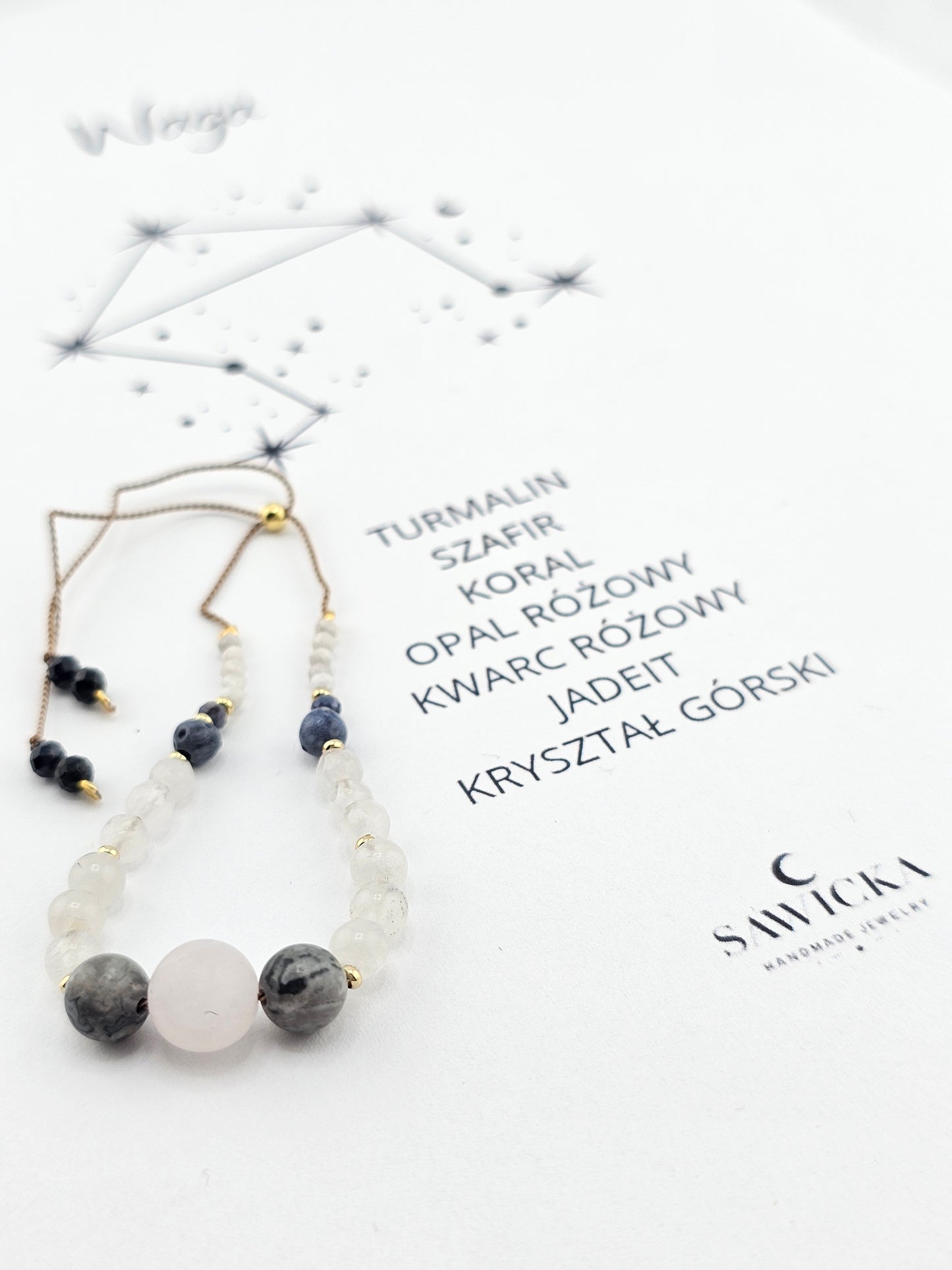 WAGA - bransoletka zodiakalna