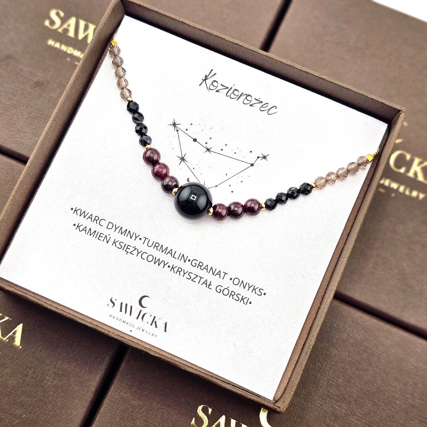 KOZIOROŻEC  - bransoletka zodiakalna