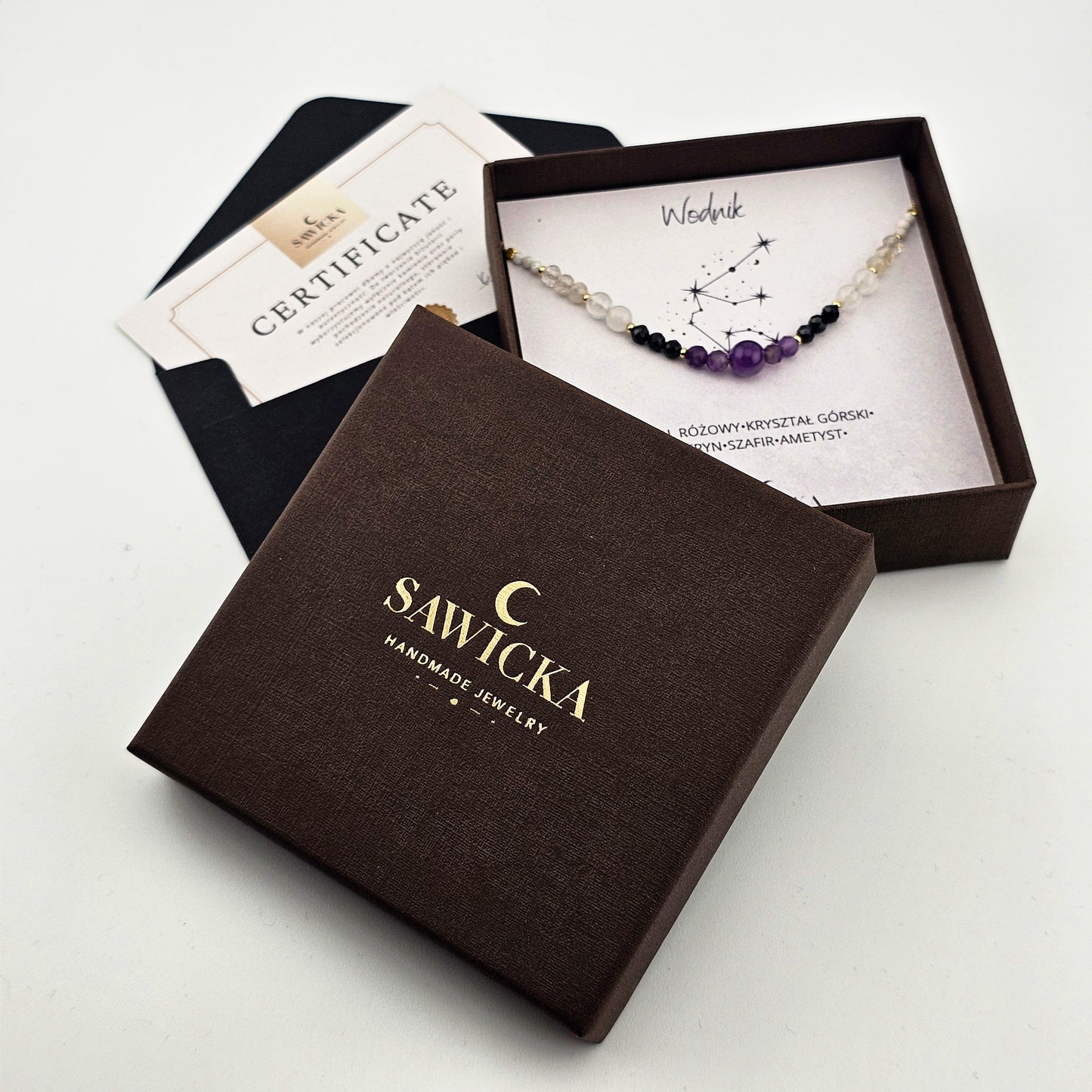 WODNIK -bransoletka zodiakalna