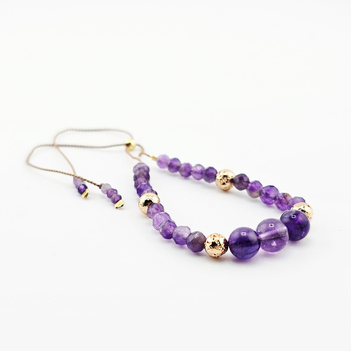 AMETYST -bransoletka urodzeniowa LUTY