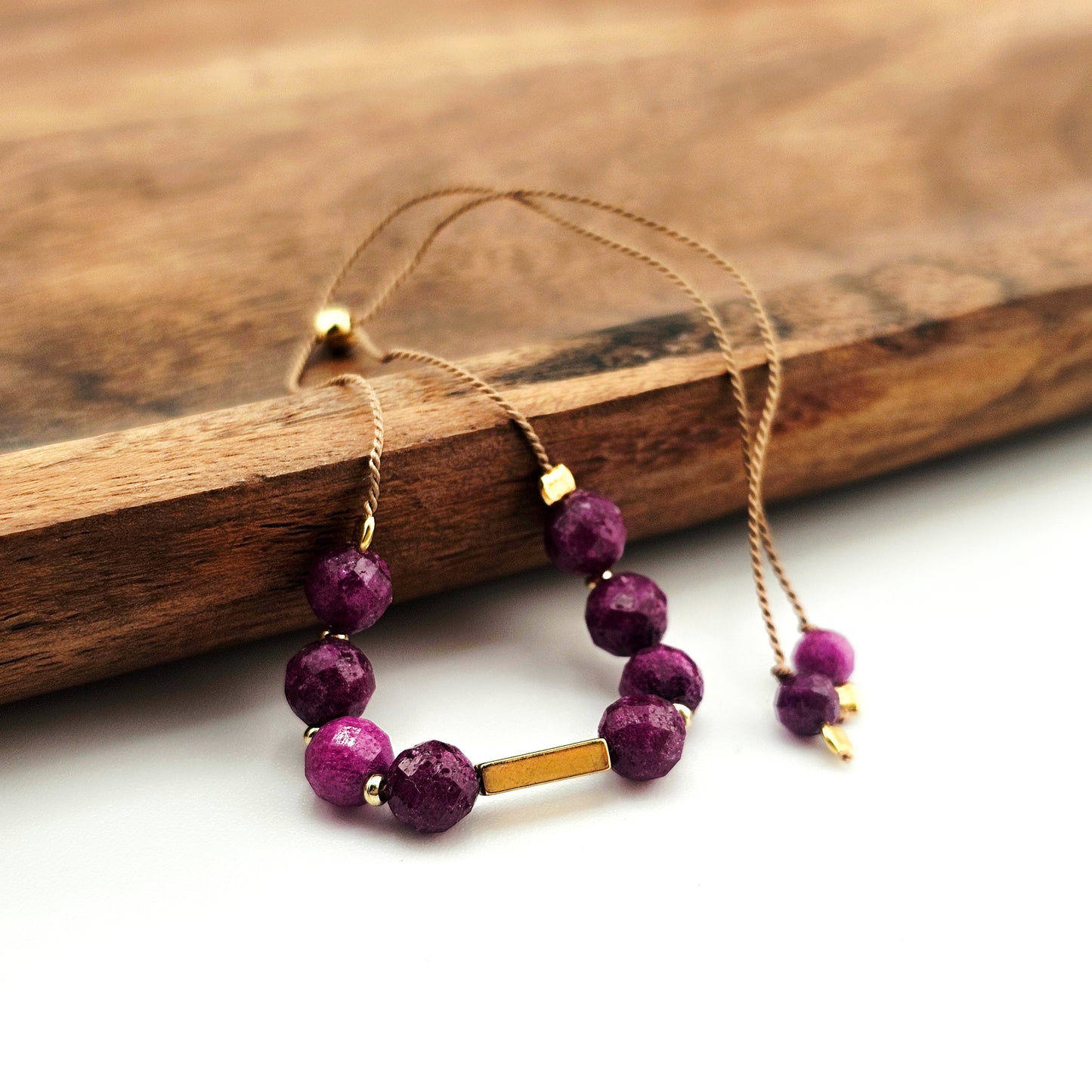 RUBIN - bransoletka urodzeniowa LIPIEC