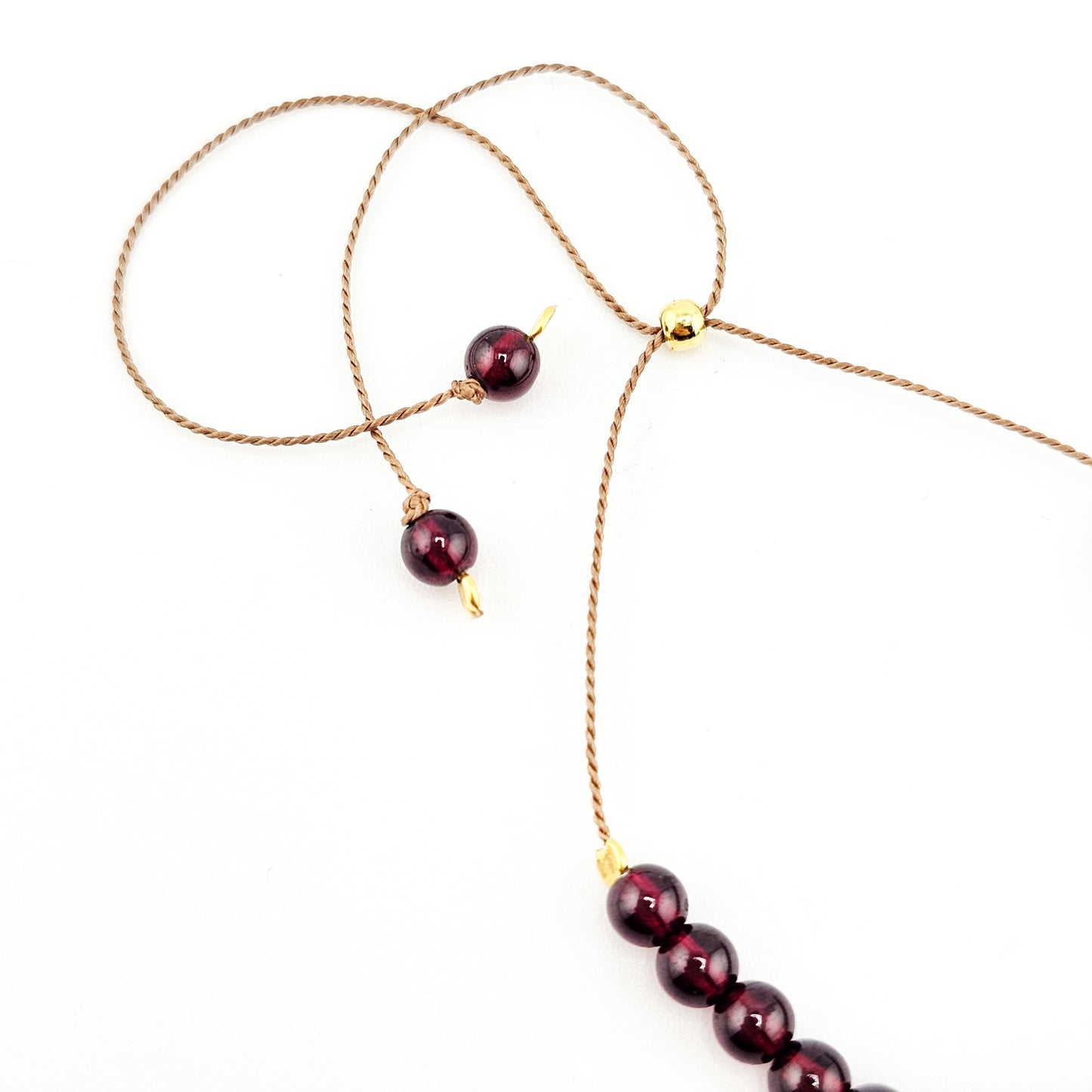 GRANAT - bransoletka urodzeniowa STYCZEŃ