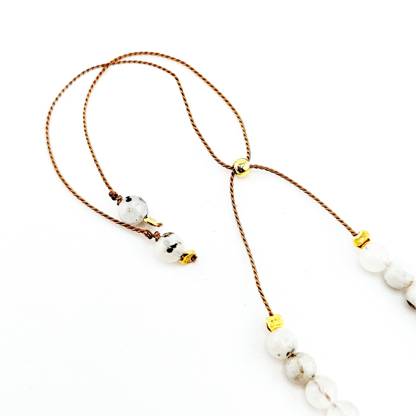 KAMIEŃ KSIĘŻYCOWY - bransoletka urodzeniowa Czerwiec