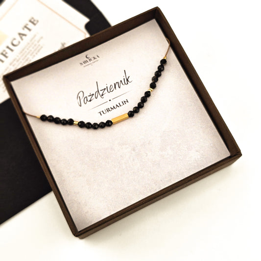 TURMALIN - bransoletka urodzeniowa Kwiecień