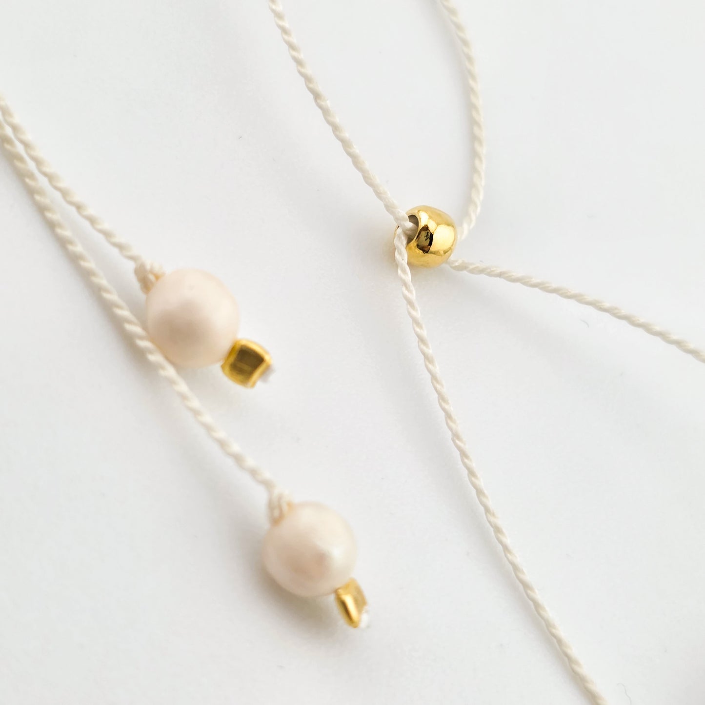 Bransoletka z perłą na sznurku - Wieczór Panieński - Team Bride