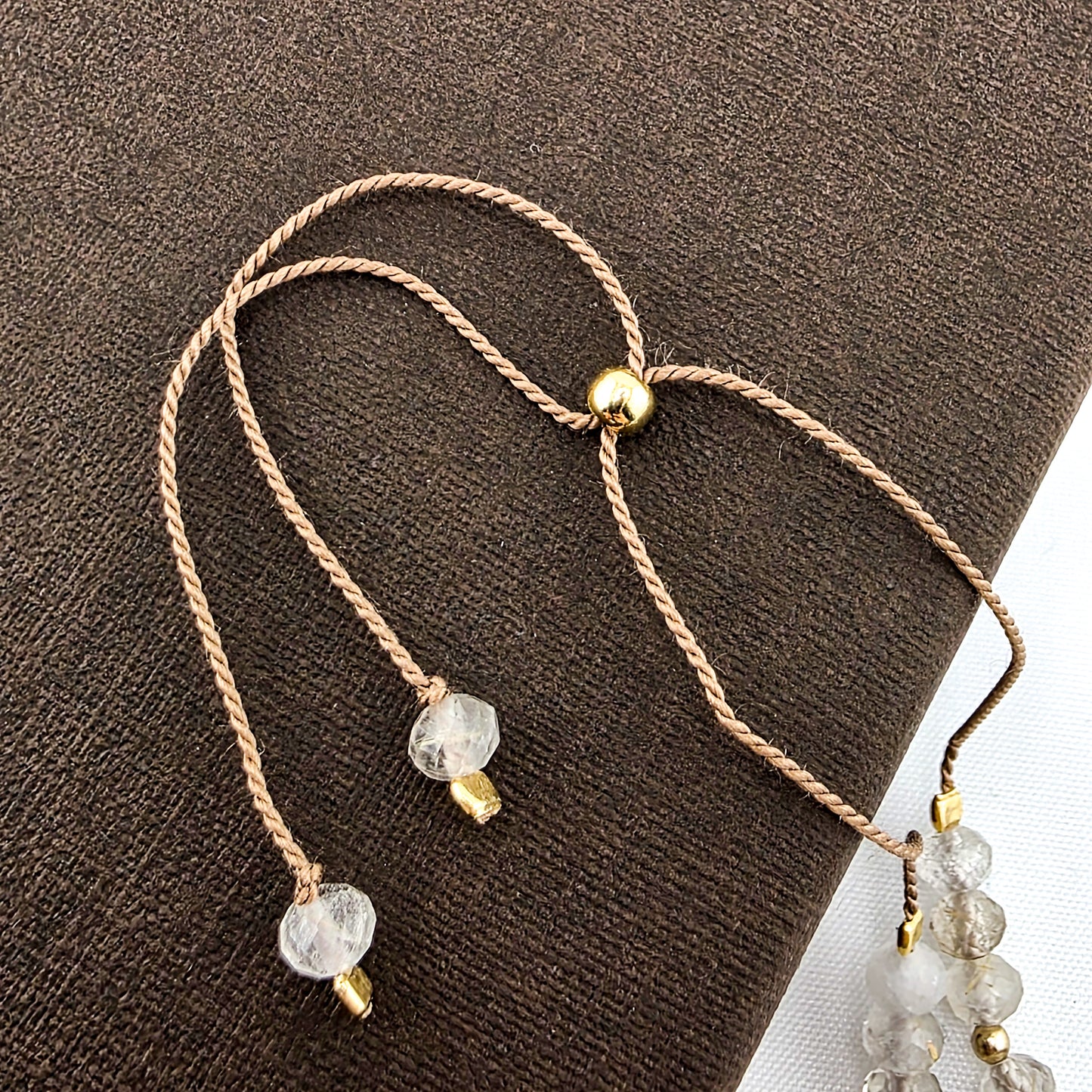 KLUCZ DO MEDYTACJI - Pozytywna energia - bransoletka z ametystem i cytrynem