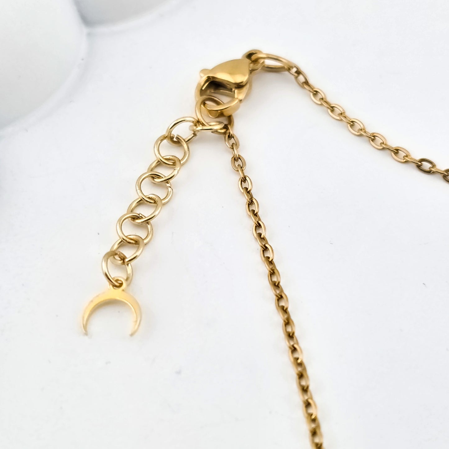 Czarna perła na łańcuszku - Bransoletka z perłą naturalną