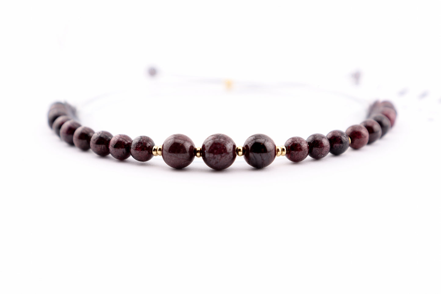 Bransoletka z GRANATEM