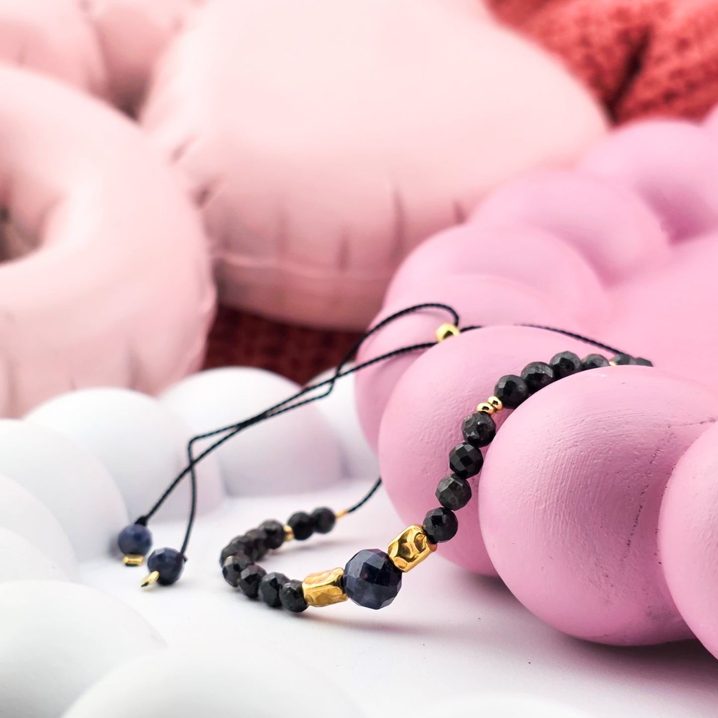 BRANSOLETKA Z SZAFIREM