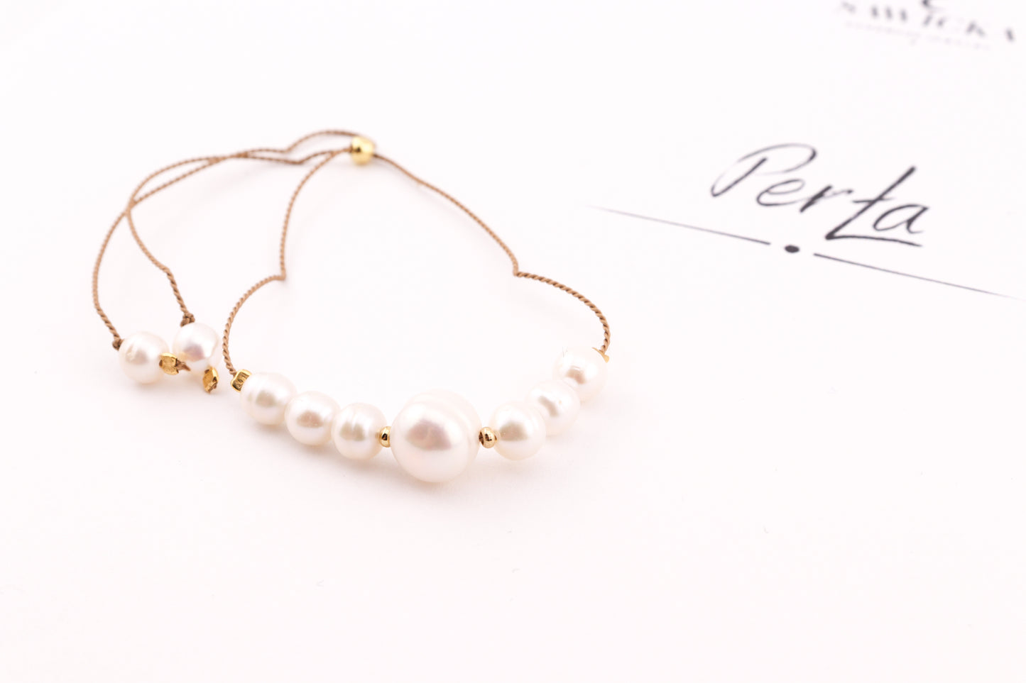Bransoletka z perłami