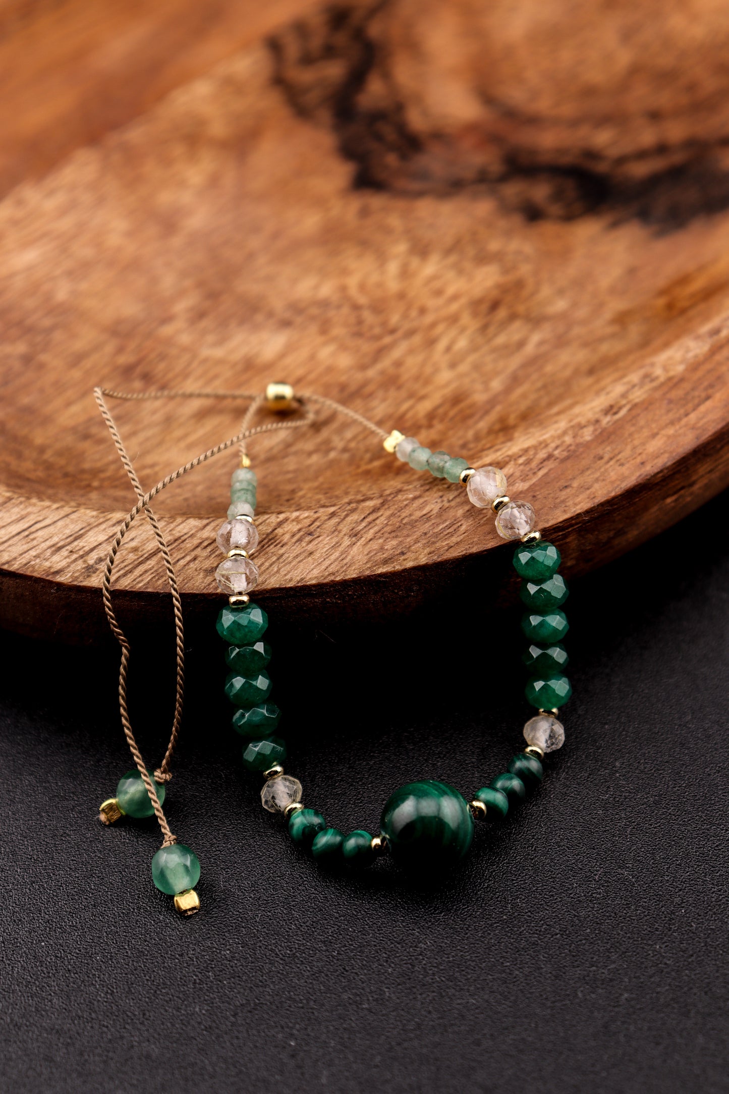 TALIZMAN OBFITOŚCI - BRANSOLETKA Z KAMIENI NATURALNYCH