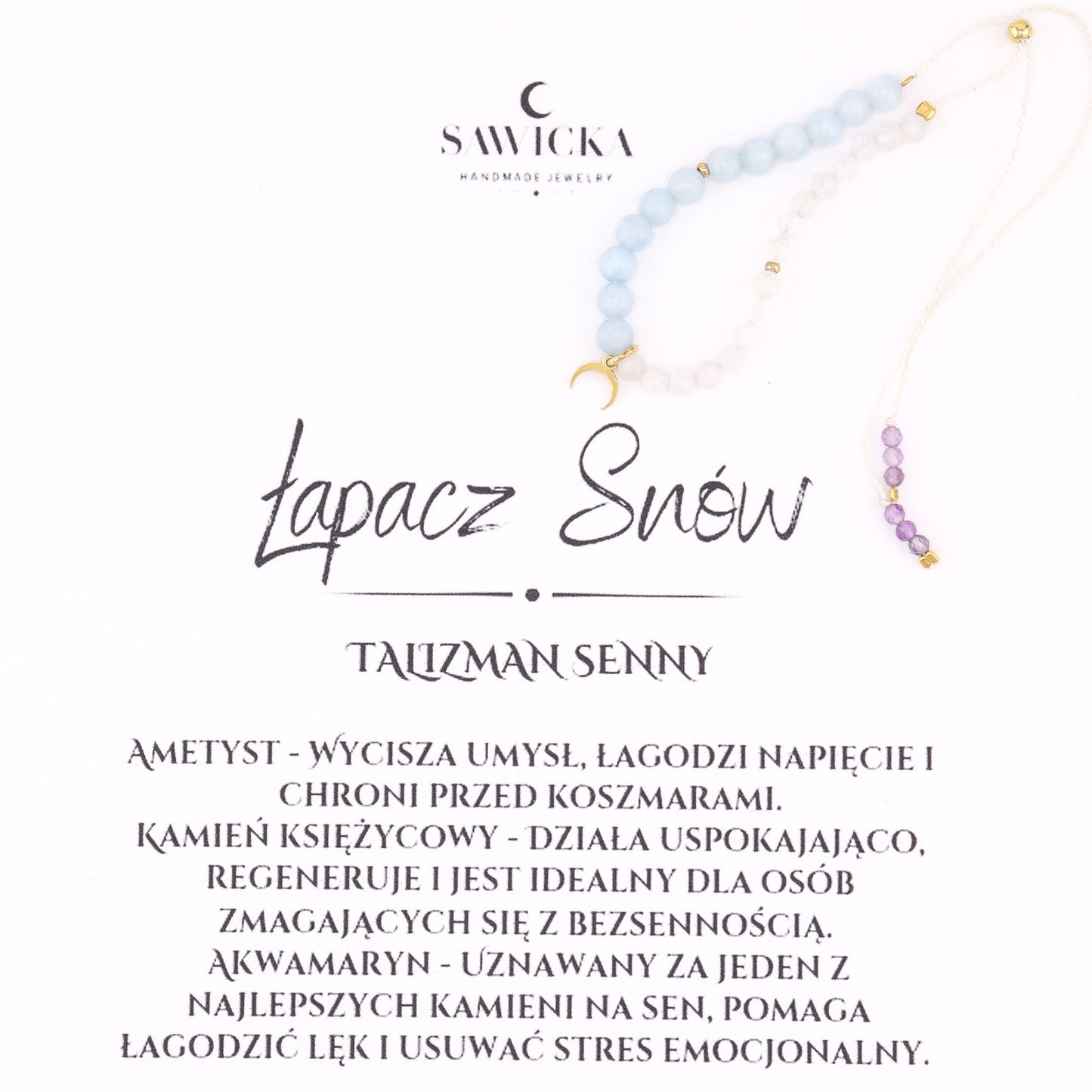 Łapacz Snów- BRANSOLETKA TALIZMAN