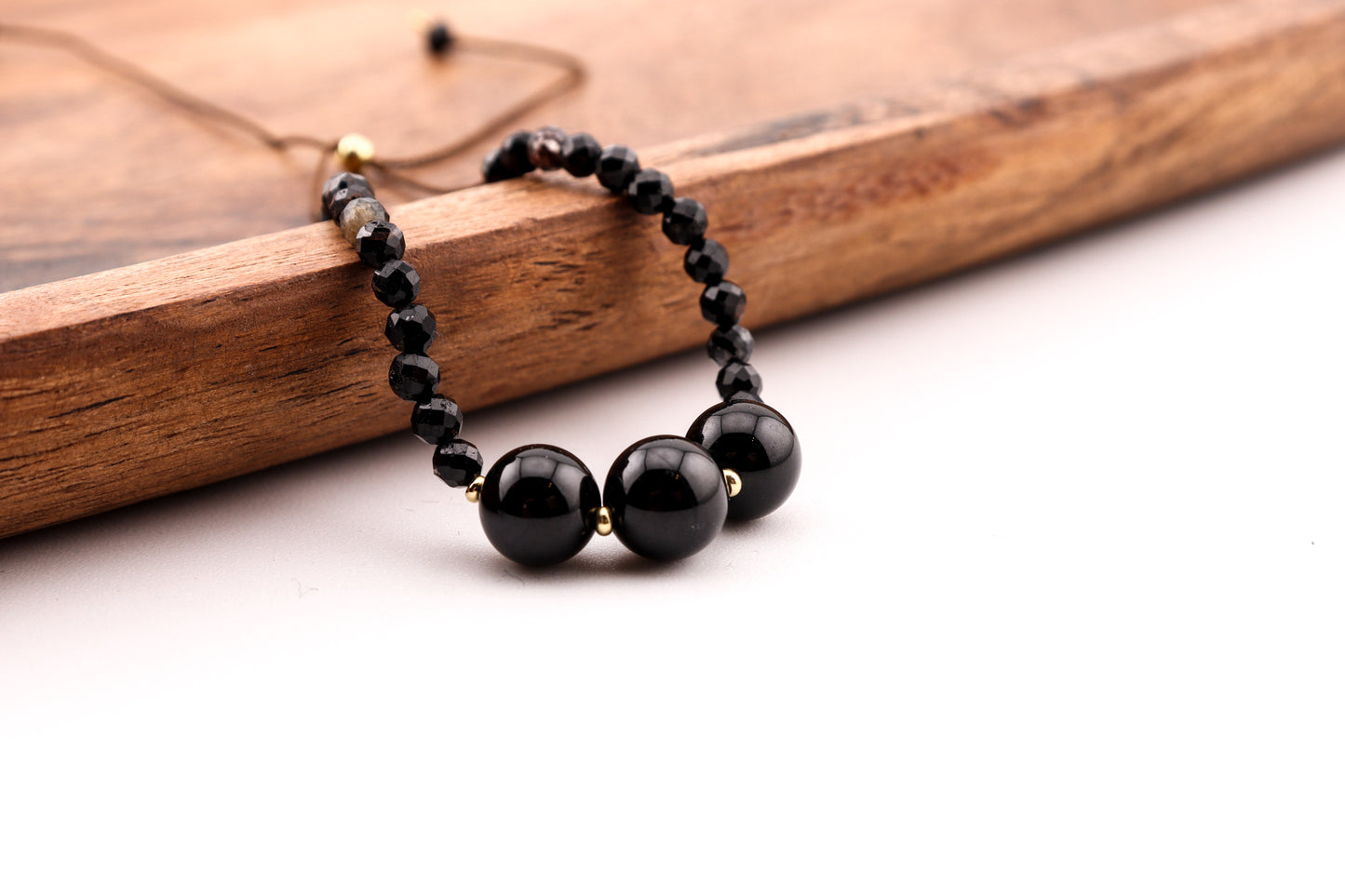 TURMALIN BRANSOLETKA Z KAMIENI NATURALNYCH