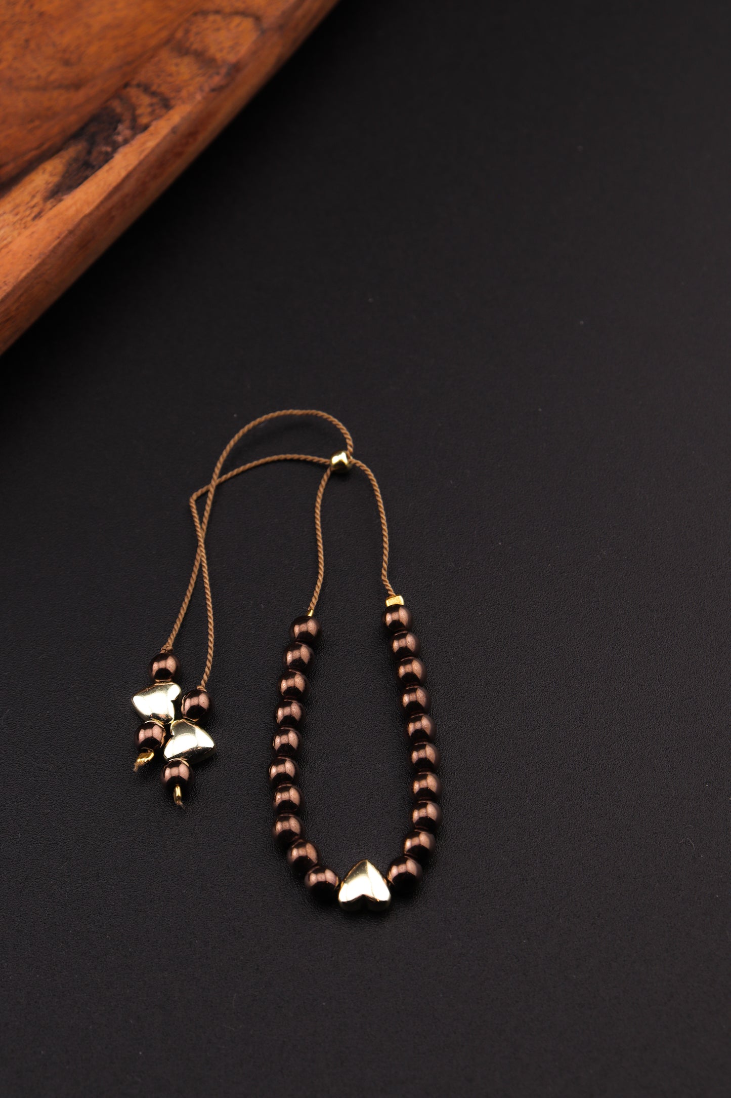 BRANSOLETKA HEMATYTOWE SERCE