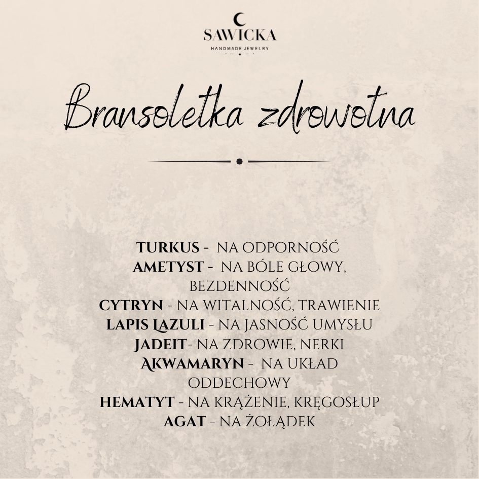 Bransoletka zdrowotna - Dzień Babci